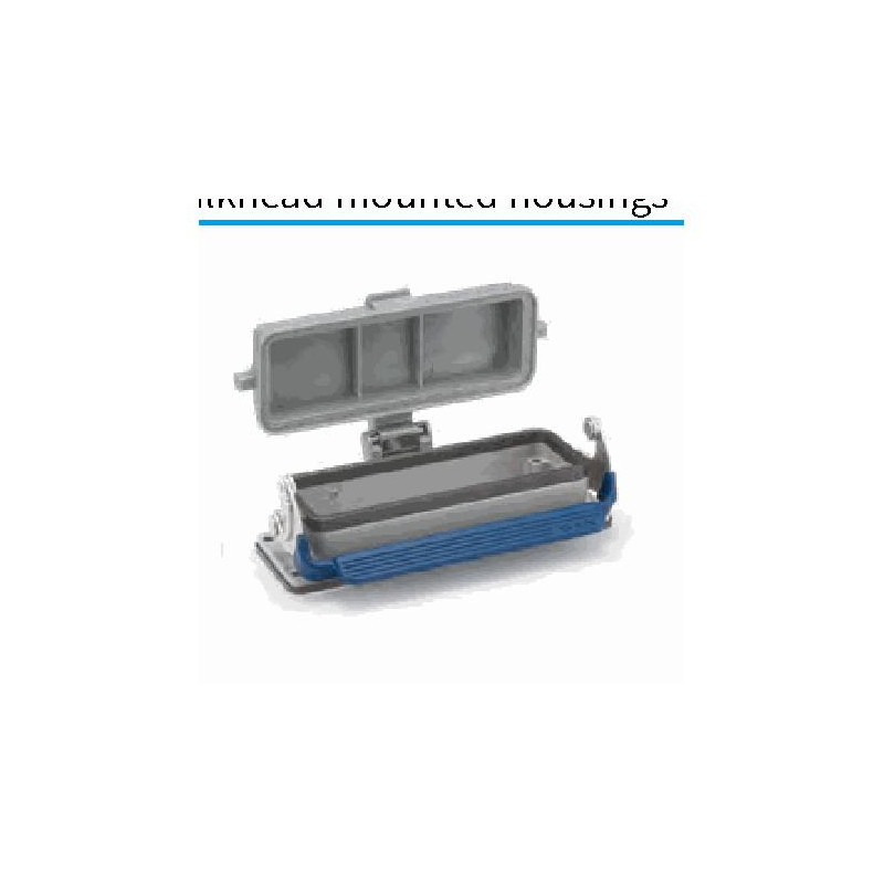 Embase encastrée 24B, Aluminium moulé sous pression, IP65, Sortie basse